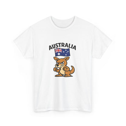 Australian Kangaroo Tee with Flag