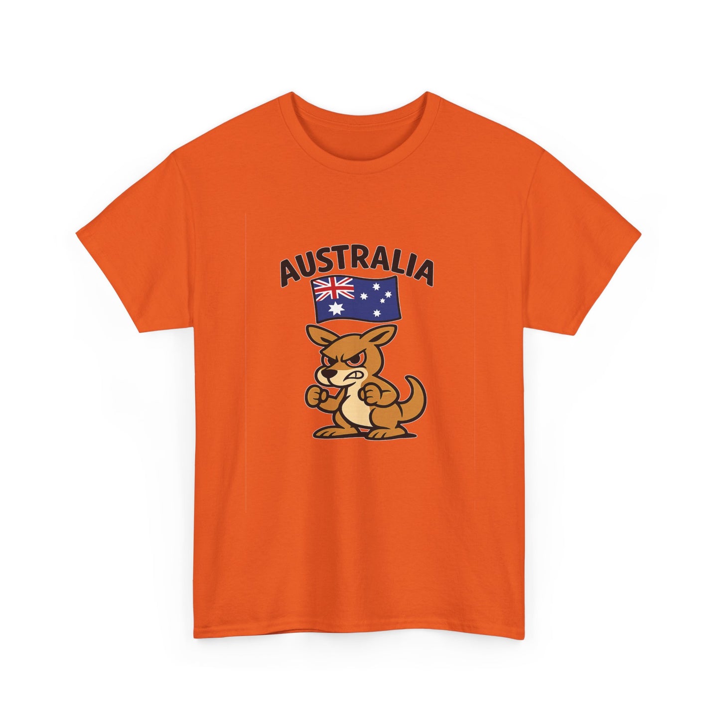 Australian Kangaroo Tee with Flag