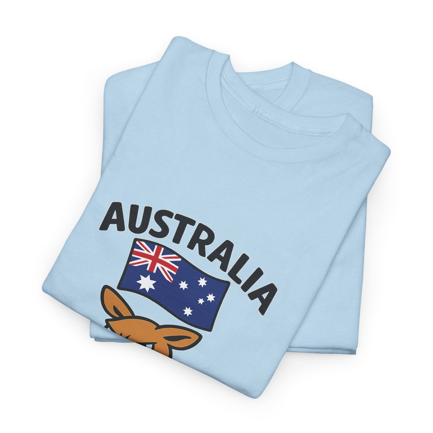 Australian Kangaroo Tee with Flag