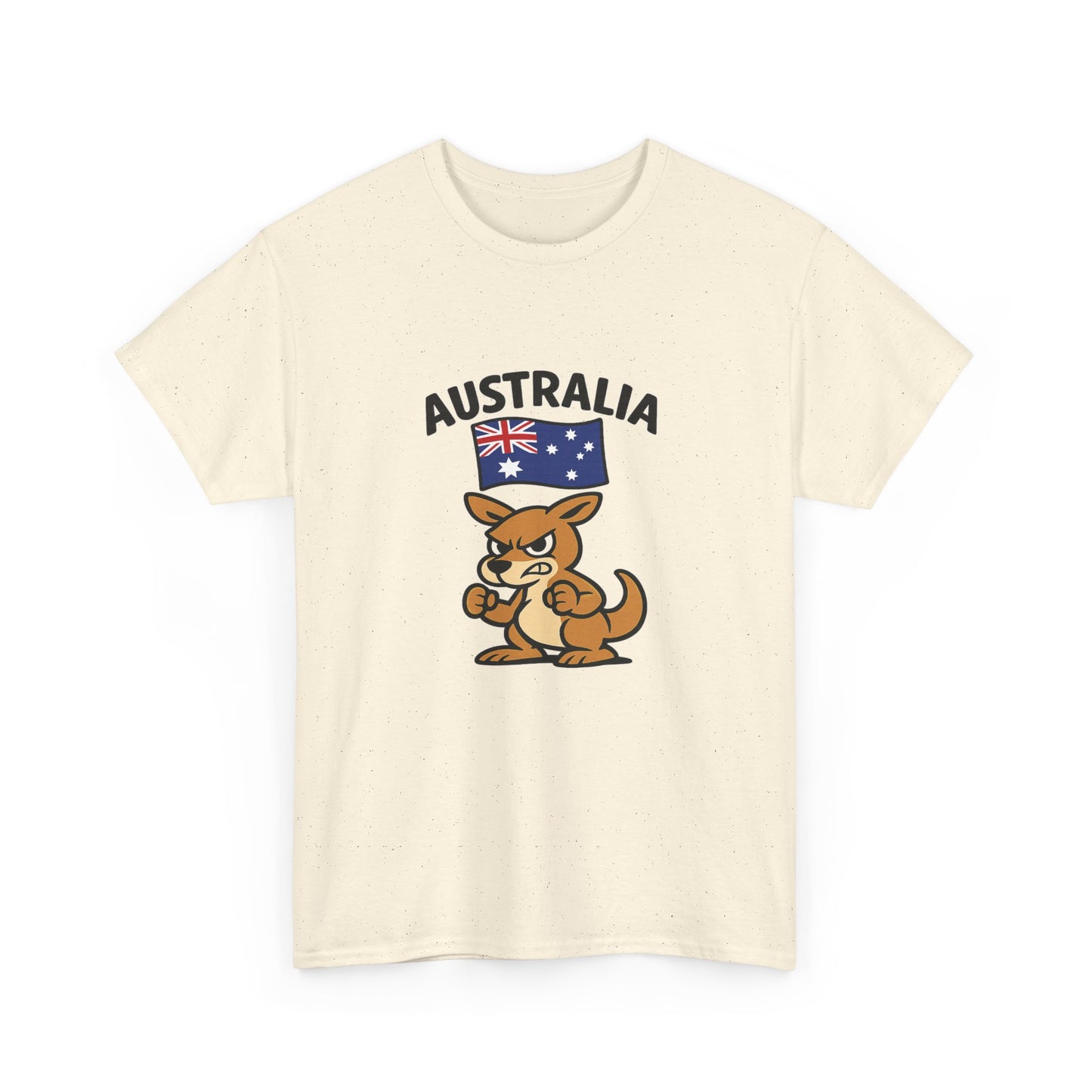 Australian Kangaroo Tee with Flag