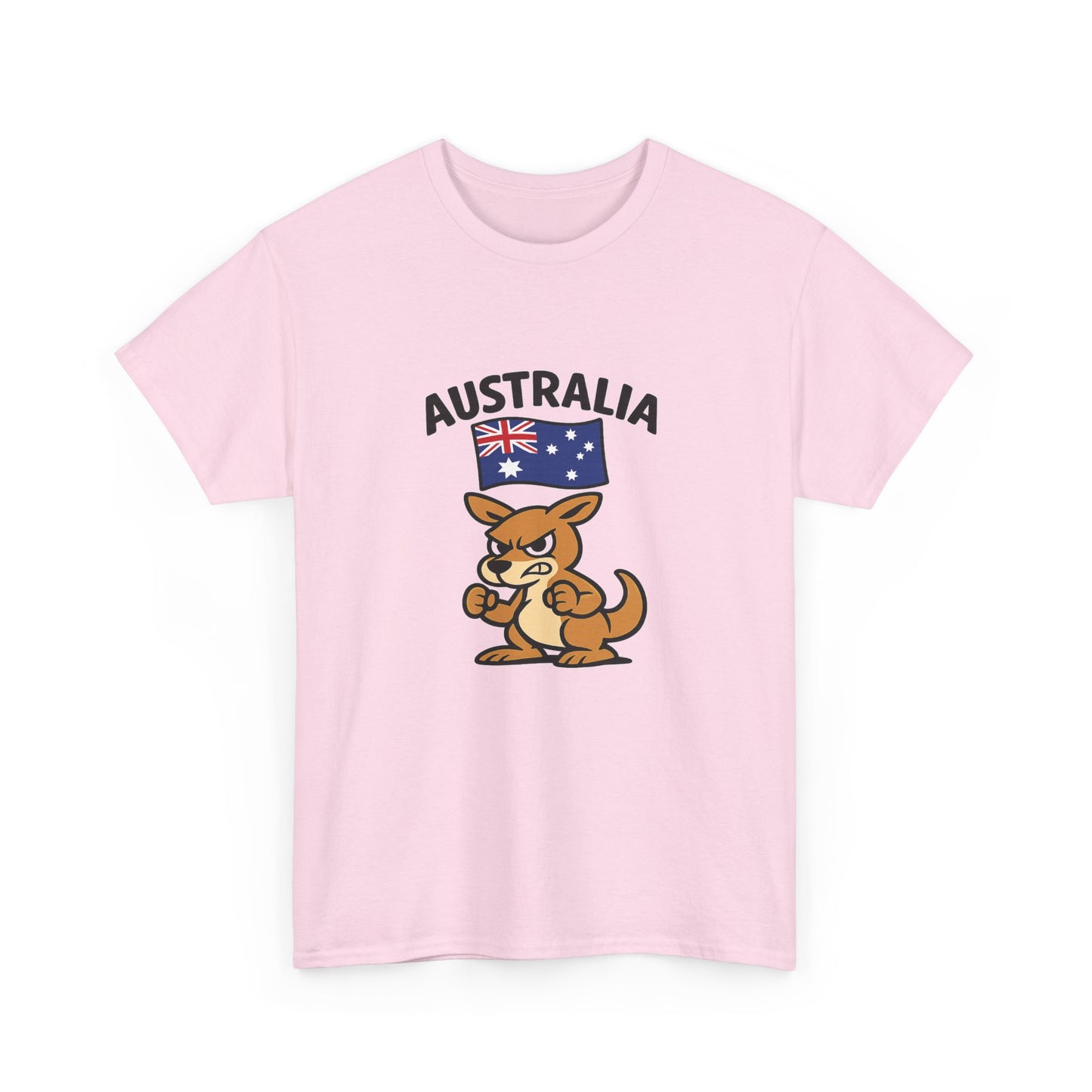 Australian Kangaroo Tee with Flag