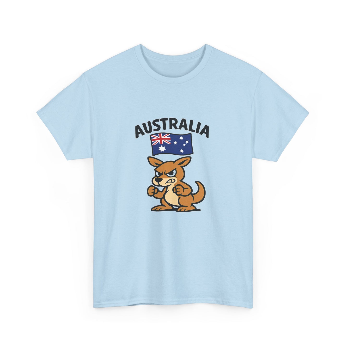 Australian Kangaroo Tee with Flag