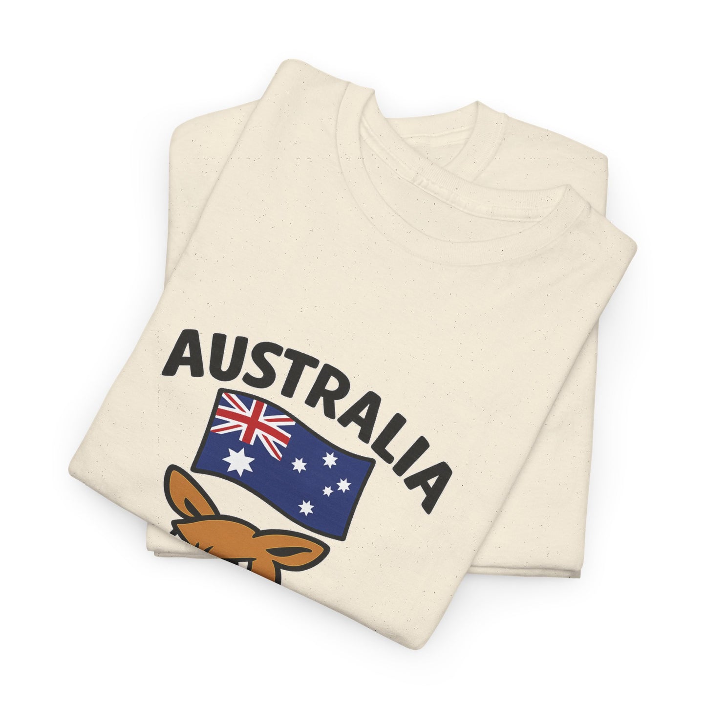 Australian Kangaroo Tee with Flag