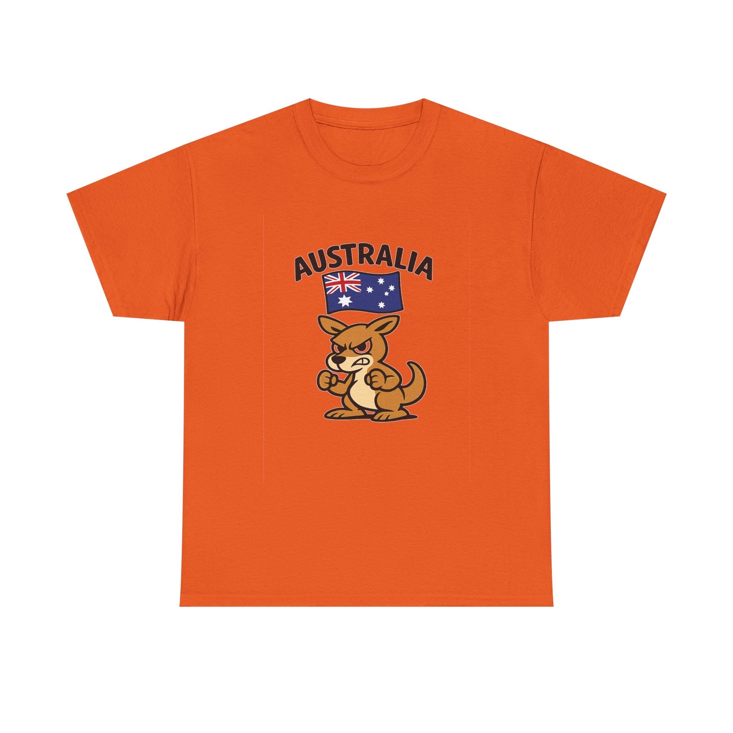 Australian Kangaroo Tee with Flag