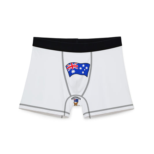 Australia Kangaroo Flag Men's Boxers